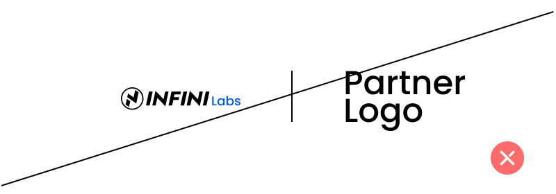 Do NOT use the logo with significantly different sizes