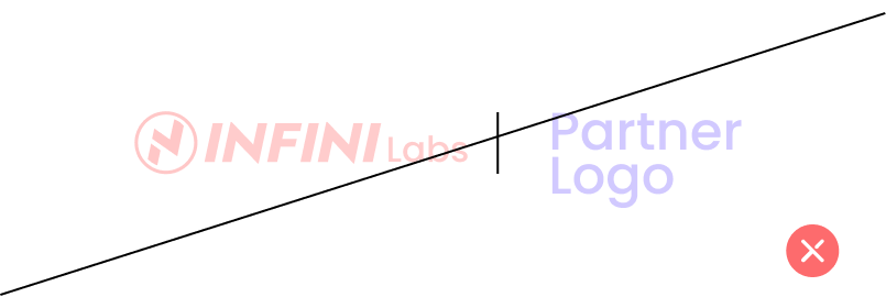 Do NOT add any additional colors in co-brand lockups